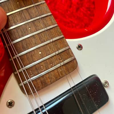 Mosrite The Ventures II Slab Body 1965 B043 - Red image 3