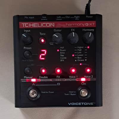TC Helicon VoiceTone Harmony-G XT + power suply, Manual, NEW firmware!!! image 2