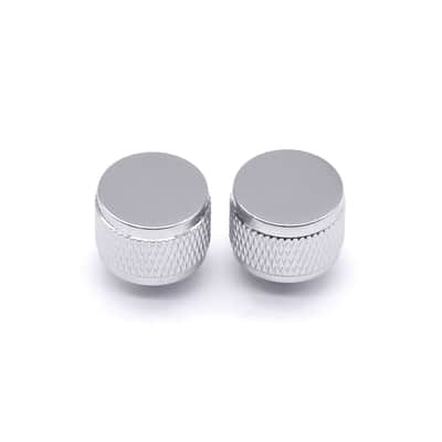 KD By AxLabs Threaded Strap Buttons (2) - Gretsch®-Style - Chrome image 1