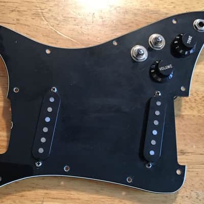 Vintage 1980 Fender Lead X-1 loaded pickguard, with pickups - complete, for USA Lead I + II image 2