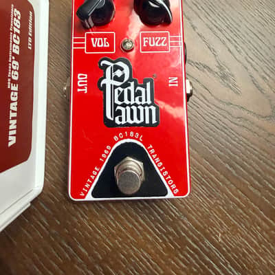 Pedal Pawn Fuzz BC183L - Red image 1