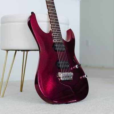 Ibanez Prestige RGA121H- Crushed Dark Ruby image 6