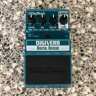 Digitech DigiVerb Digital Reverb Pedal | Reverb