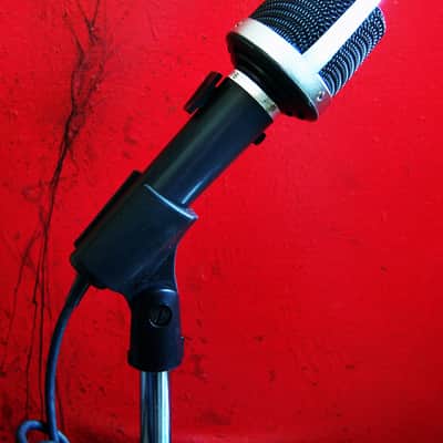 Vintage 1970's UHER M-516 dynamic cardioid microphone w mic clip & cable Dual Z German image 8