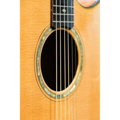 1996 Goodall Koa Jumbo Cutaway KJC natural image 5