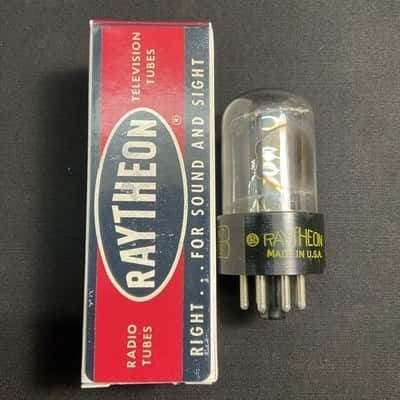 Lot of (4) Various 6SN7GT Vintage Audio Vacuum Tubes TESTED  LOT.5097 image 2