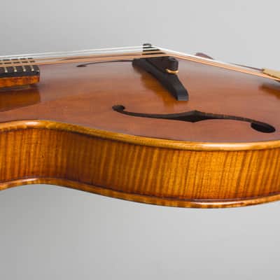Joseph Campanella Cleary Campanella Carved Top Mandolin (2012), ser. #49, black rigid foam case. image 15