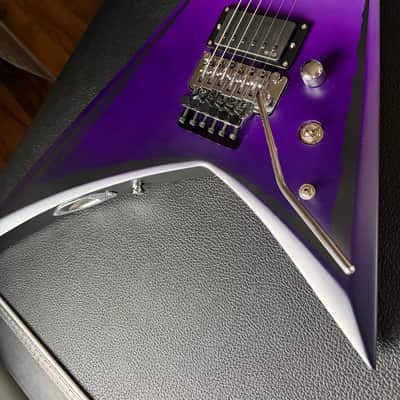 ESP E-II Alexi Laiho Signature Ripped - Purple Fade Satin with Pinstripes image 10