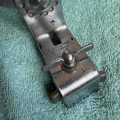 Slingerland Vintage Radio King Rack Tom Drum Arm Mount Part 50s - Chrome image 4
