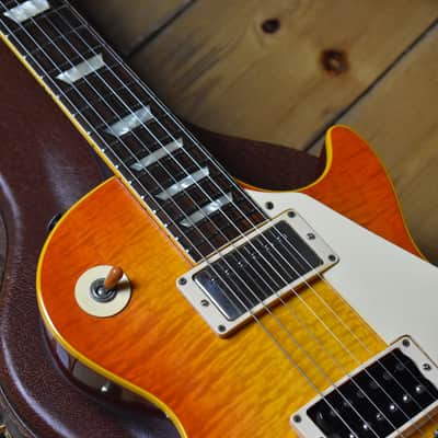 1982 Greco “Mint Collection” EG58-120 | EGF-1200 – Cherry Sunburst Nitro, Brazilian RW, Dry ’82 PAFs, MIJ FujiGen, Super Real image 8