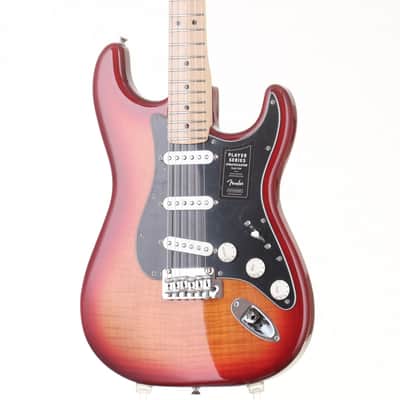 Fender Player Stratocaster Plus with Maple Fingerboard and Aged Cherry Burst Finish Fender [Mx22289943] (04/06) image 7