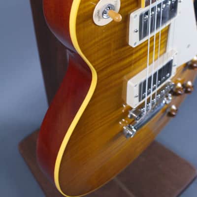 2002 Gibson Historic 1958 Reissue Les Paul LPR-8 Lemonburst image 8