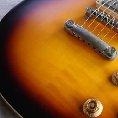 2022 Epiphone Limited Edition 1959 Les Paul Standard (Aged Dark Burst) image 4