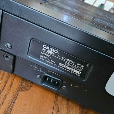 Casio CZ-3000 61-Key Synthesizer 1986 - Black image 8