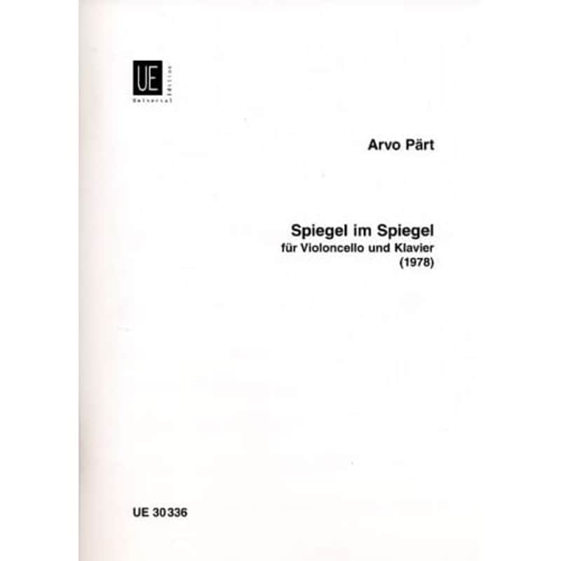 Spiegel Im Spiegel Paert Arvo (Composer) image 1
