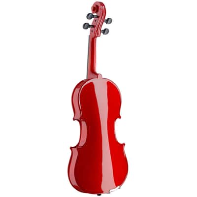 Stagg VN4/4-TR Solid Spruce Top Maple Neck Standard Shape 4/4 Size Violin w/Soft Case, Bow & Rosin image 2