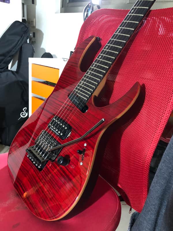KKEZ KNIGHT custom - Crimson Red + GhostFire Bullet 3.0 padded Super Thick GigBag - Safe Shipping image 1