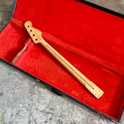 LEFTY! -Fender Precision Bass neck 1970’s - Maple original vintage USA left handed image 4