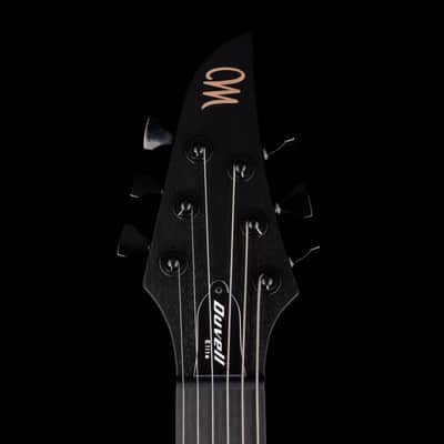 Mayones Duvell Elite 6 B27 Baritone Left Handed Black Limba Monolith Black Matte image 12