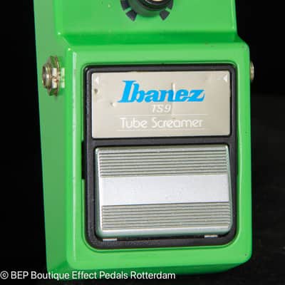 Ibanez TS-9 Tube Screamer early 90's s/n 208365 with TA45558P op amp made in Japan image 3