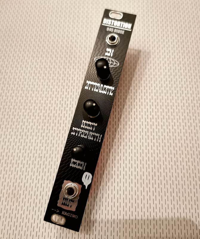 Diode Distortion - Hagiwo | 4HP Eurorack - Unique Panel image 1