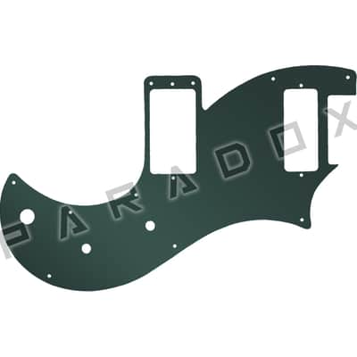 Custom Pickguard For 2020 - 2024 Made in America PRS S2 Vela Type-D Single-coil - Smoke Mirror Acrylic .125" image 1