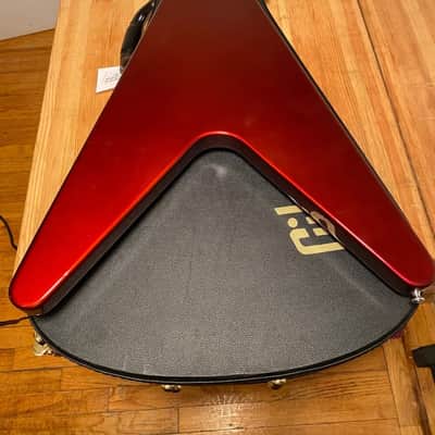 Gibson Custom Shop '67 Mahogany Flying V Reissue with Maestro Vibrola 2021 - Present - Sparkling Burgundy image 6