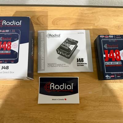 Radial J48 Active Direct Box 2010s - Blue image 4