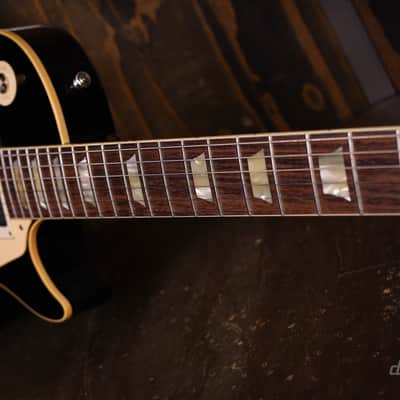 Gibson Custom 1957 Les Paul Standard All Ebony Murphy Lab Light Aged image 14