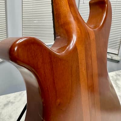 2007 Anderberg Gunnie Flat Top Neck Thru Tele Custom image 10
