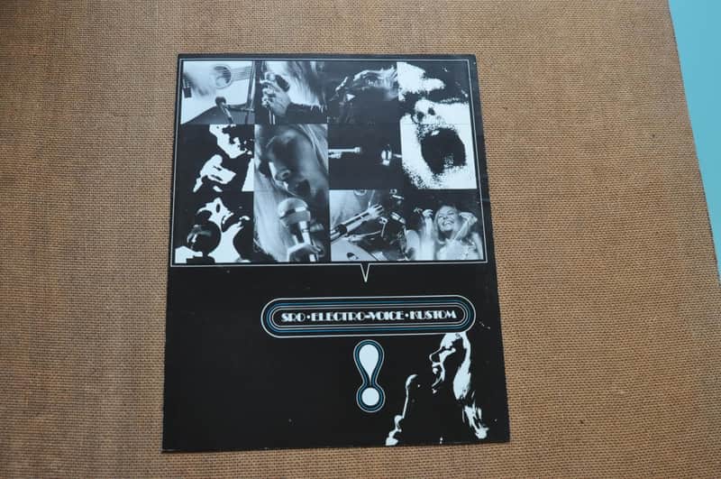 SRO Electro Voice Kustom vintage catalog booklet brochure. 1970's image 1