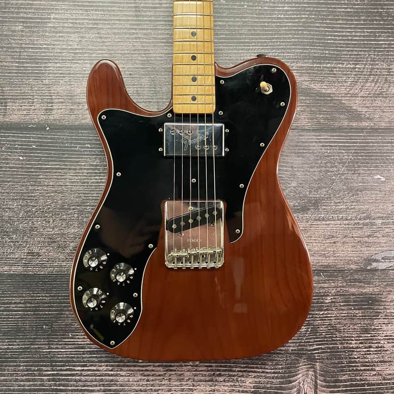Fender Telecaster Custom Left-Handed with Maple Fretboard 1973 - 1980 - Walnut (Mocha) image 1