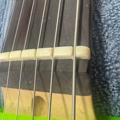 Peavey Rock master 3/4 Electric Guitar. Silver. image 18