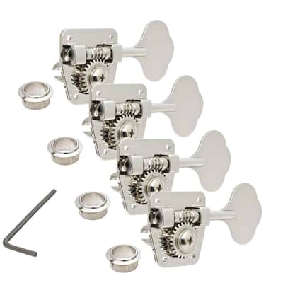 Gotoh GB2 Bass Machine Heads Set of 4 Inline - Gold---gold image 4