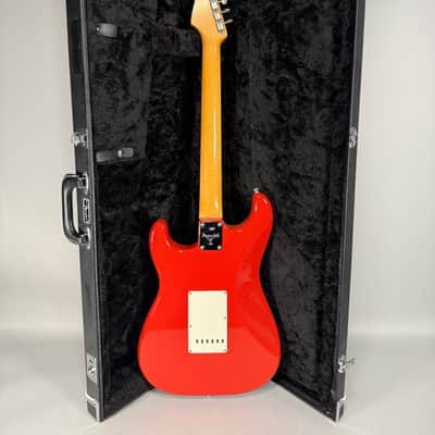 2002 Fender Custom Shop Stratocaster Jason Davis Master Built | Fiesta Red Finish W/HSC image 3