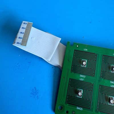 NOVATION LAUNCHKEY 49 MK2 Part Drum Trigger Conductive Pad & Transport PCB Board image 7