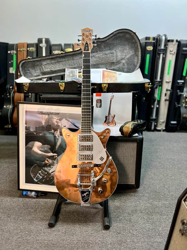 Randy Parsons Gretsch Triple Jet Copper Jack White Back-Up #003 2006 image 1