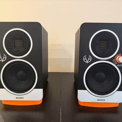 Eve Audio SC203 3" Active Studio Monitors (Master/Slave Pair) 2015 - Present - Black image 1