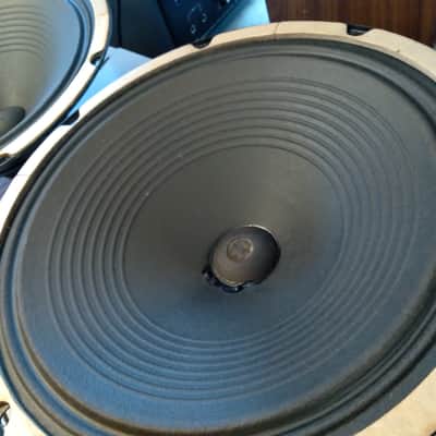 1965 Jensen C12Q Guitar Speaker MINT Awesome Tone MATCHED PAIR 8 OHMS image 4