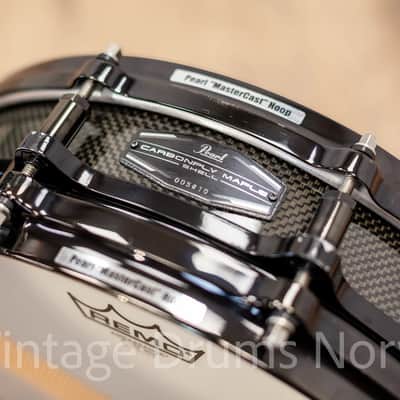 Pearl Free Floating Carbonply Maple Piccolo Snare Drum 14x3.5" FCM1435/B – Made in Japan image 8