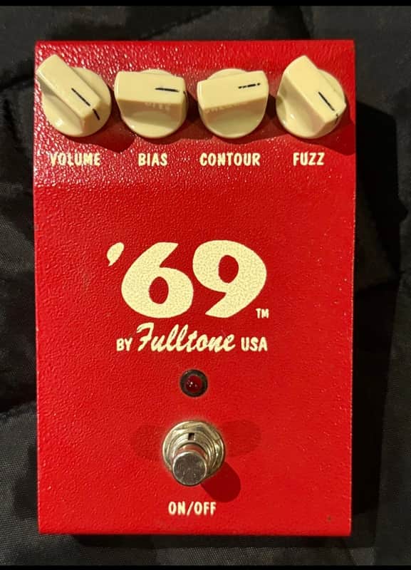 Fulltone ‘69 Fuzz Pedal V1 2000 - Red image 1