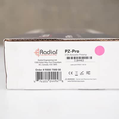 Radial PZ-PRO Acoustic Preamp #59762 image 5