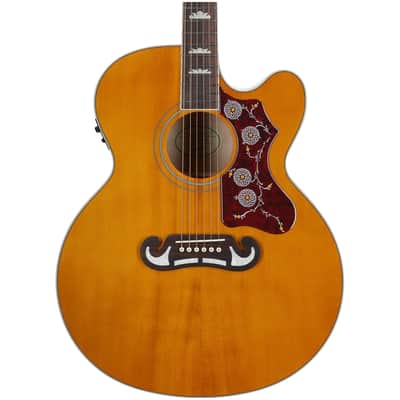 Epiphone J-200 Studio EC, Natural, with Gig Bag image 3