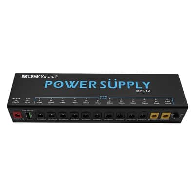 Mosky MPT-12 Guitar Effect Pedal Power Supply 12 DC Outputs for 9V 12V 18V Pedal,5V USB Output image 2