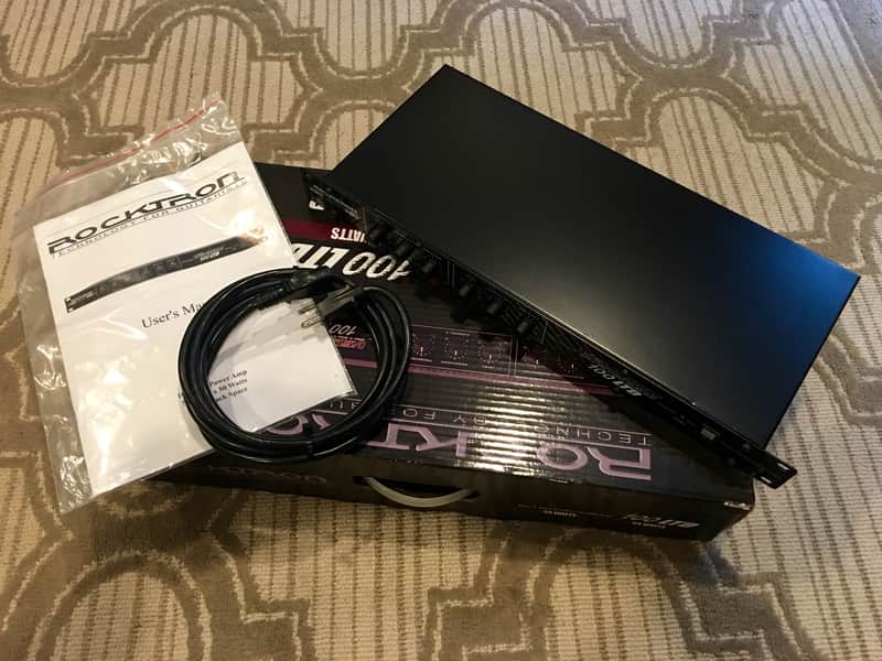 Rocktron Velocity 100 LTD Rack Guitar Power Amp image 1