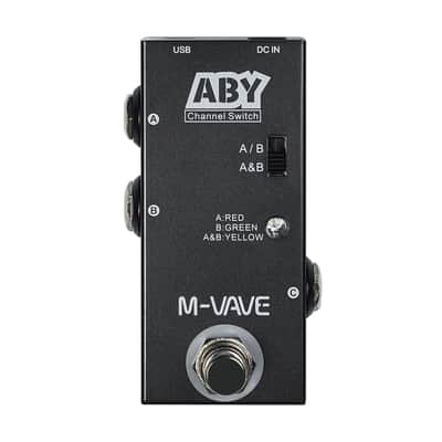 M-vave ABY Channel Switch Guitar Pedal,price include the import duty for US buyer image 1