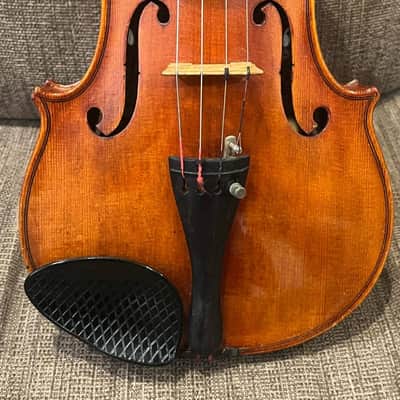 Professional Fritz Arnold Brückner 4/4 Violin Outfit with Knoll Bow 1965 image 7