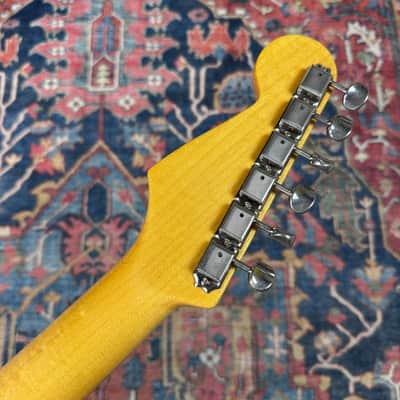 Fender FSR Quilt Top Stratocaster Model ST62-QT-AQB - Aquamarine Blue image 20