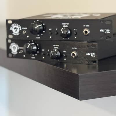 Black Lion Audio B173 MKII Microphone Preamp 2020 - Black image 2