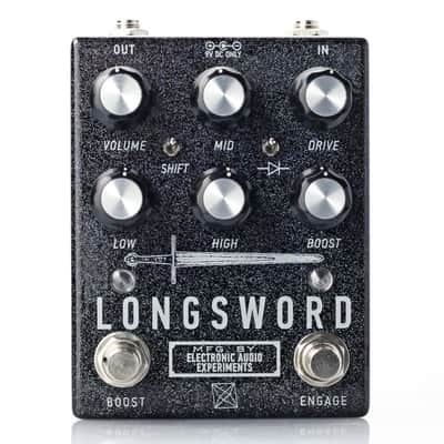 New Electronic Audio Experiments Longsword V4.6 Overdrive Guitar Effects Pedal image 1